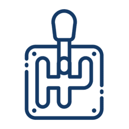 Manual transmission icon design