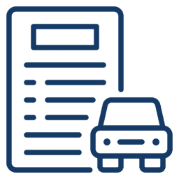 Vehicle paperwork illustration